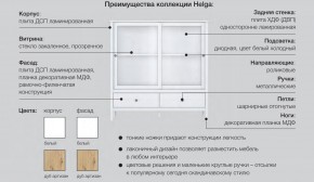 Гостиная модульная Хельга белая в Учалах - uchaly.magazinmebel.ru | фото - изображение 6