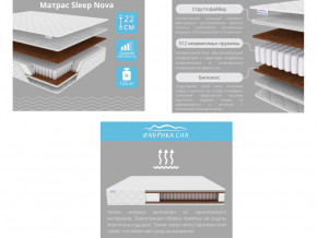 Матрас Sleep Nova шириной 1400 мм в Учалах - uchaly.magazinmebel.ru | фото - изображение 2