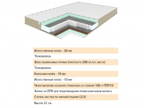 Матрас Тиссая 120х200 в Учалах - uchaly.magazinmebel.ru | фото - изображение 2