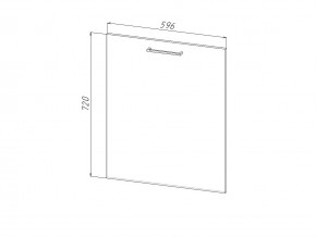 П 60 Комплект для посудомоечной машины 600 мм (цоколь + фасад) ЛДСП в Учалах - uchaly.magazinmebel.ru | фото
